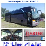 Setra 417 HDH ilość miejsc: 61+1+1 EURO 3