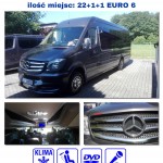 MERCEDES SPRINTER 519 CDI ilość miejsc: 22+1+1 EURO 6