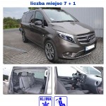 Mercedes Vito Tourer 114 CDI liczba miejsc 7 + 1